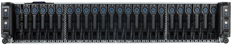 Quanta T42S-2U  8x Intel Xeon E5-2630 v4 @ 2.20GHz | 80 Cores | 2U 4-Node Server | 6-Month Warranty