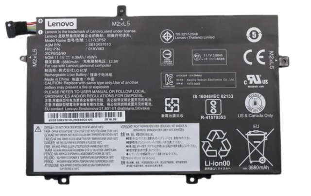 Lenovo ThinkPad L480 Original Battery