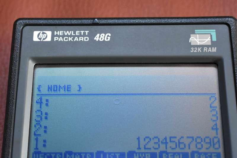 HP48G GRAPHING CALCULATOR