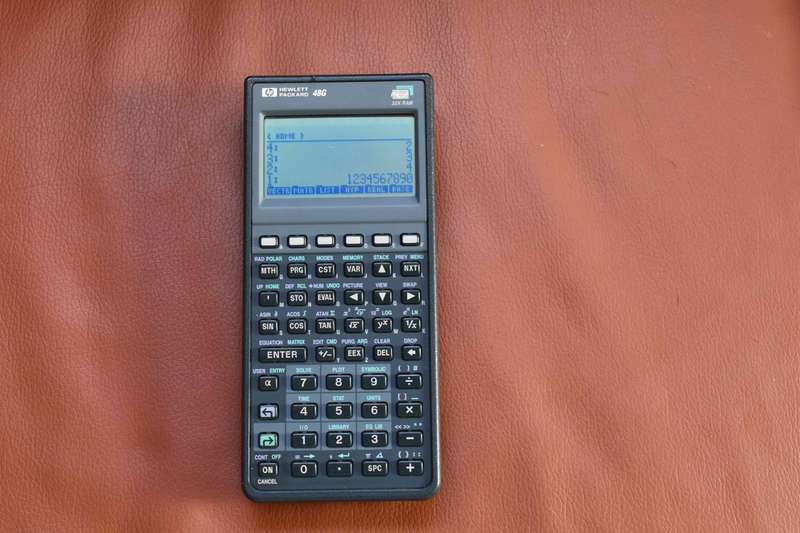 HP48G GRAPHING CALCULATOR