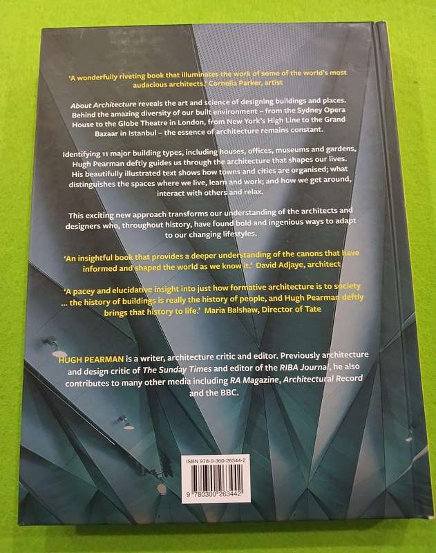 ABOUT ARCHITECTURE( Good condition hardcover)