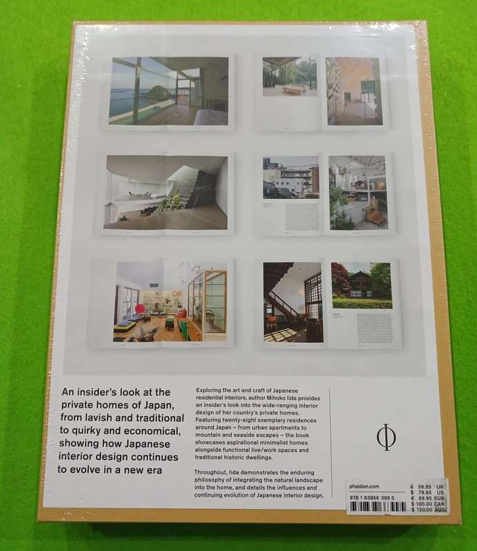 JAPANESE INTERIORS BY MIHOKO IIDA( SEALED HARDCOVER)