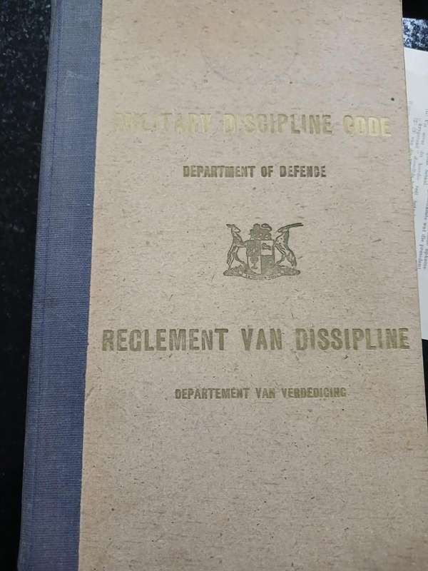 MILITARY DISCIPLINE CODE, REGULATIONS AND ORDERS AND INSTRUCTIONS 1935 ( VERY GOOD CONDITION)
