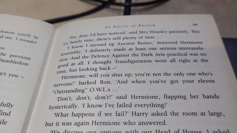 Harry Potter and the half -blood prince( first edition with printing error)