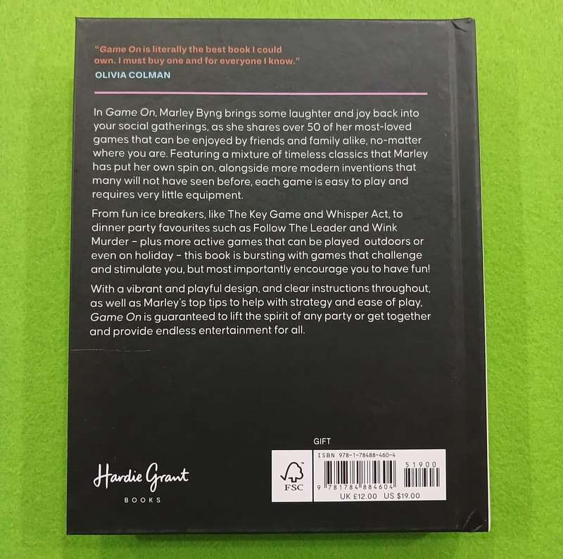 GAME ON - Ice breakers, memory games, wordplay & everything in between( excellent condition)