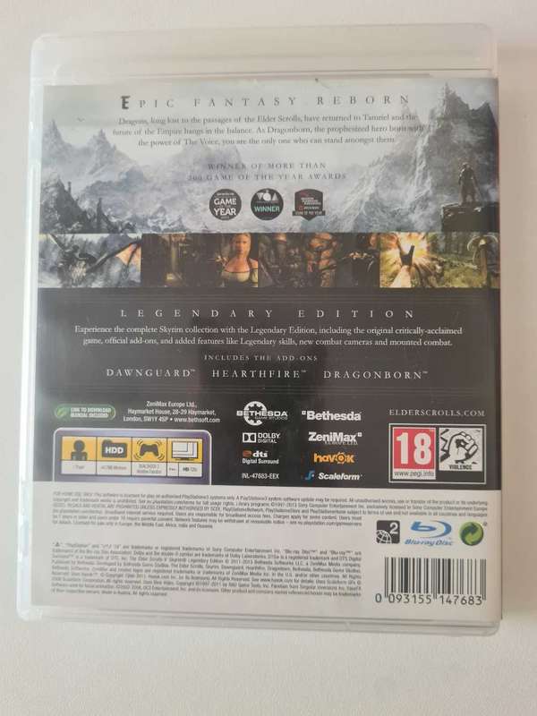 Skyrim: Legendary Edition
