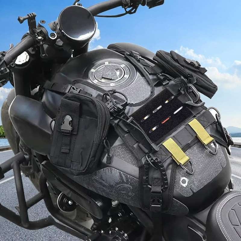 Motorcycle Oil Tank Vest - Motorcycle Tank Cover Saddle Pack Tank Bag, Motorcycle Oil Tank Cover