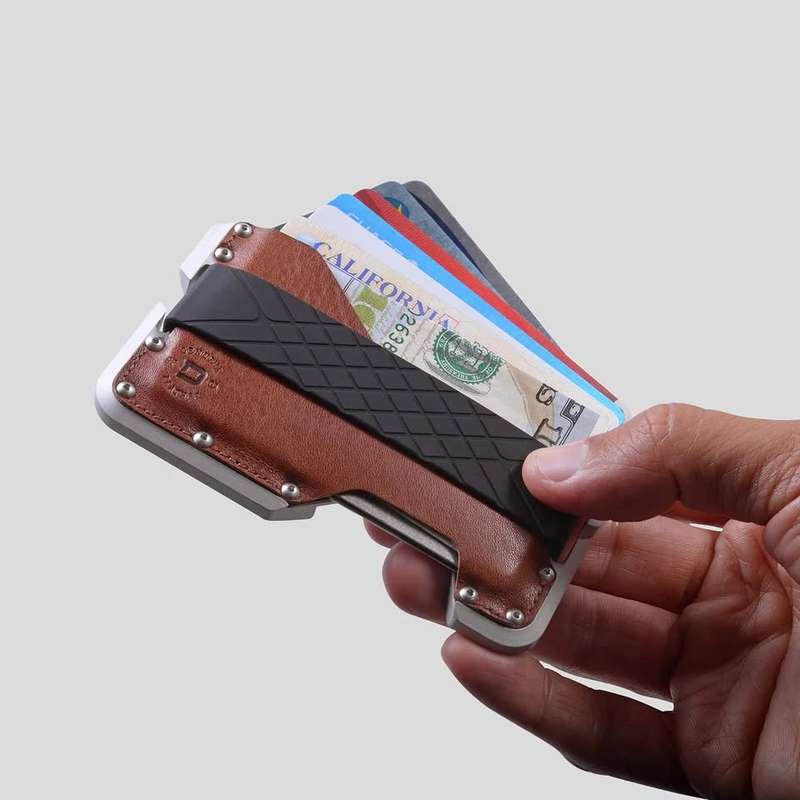 DANGO USA - D01 DAPPER EDC SLIM LEATHER WALLET - RFID BLOCKING
