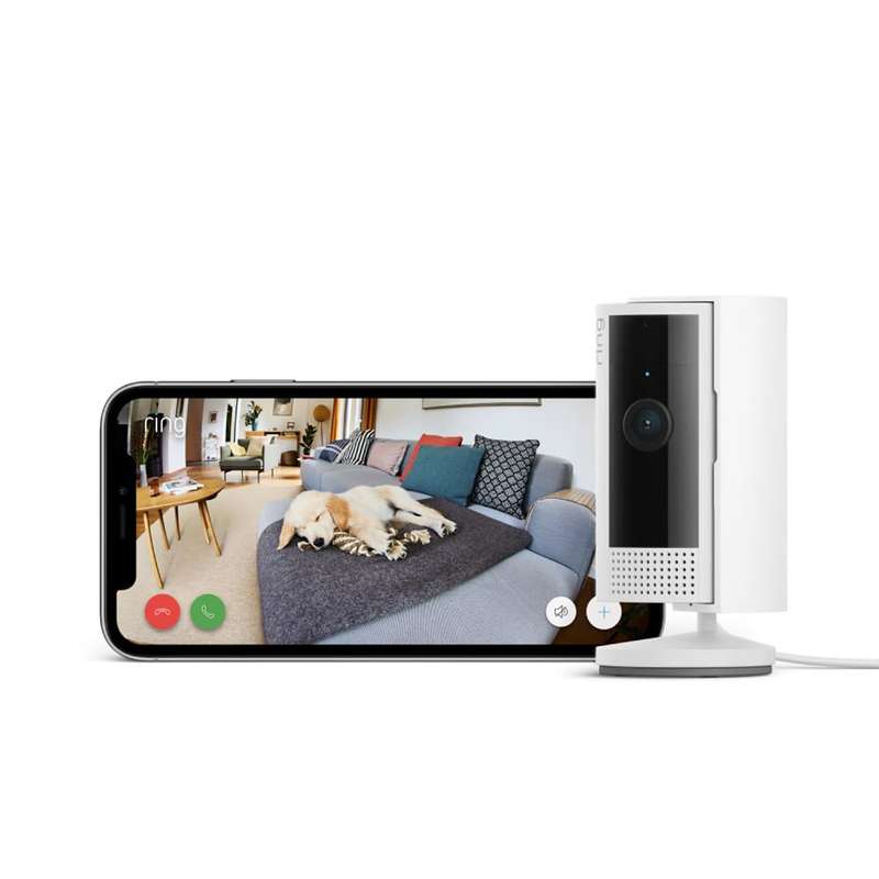 RING INDOOR CAMERA 2nd Gen - Wifi CCTV Camera - Watch Live / Listen + Talk / Record Videos + Alarm