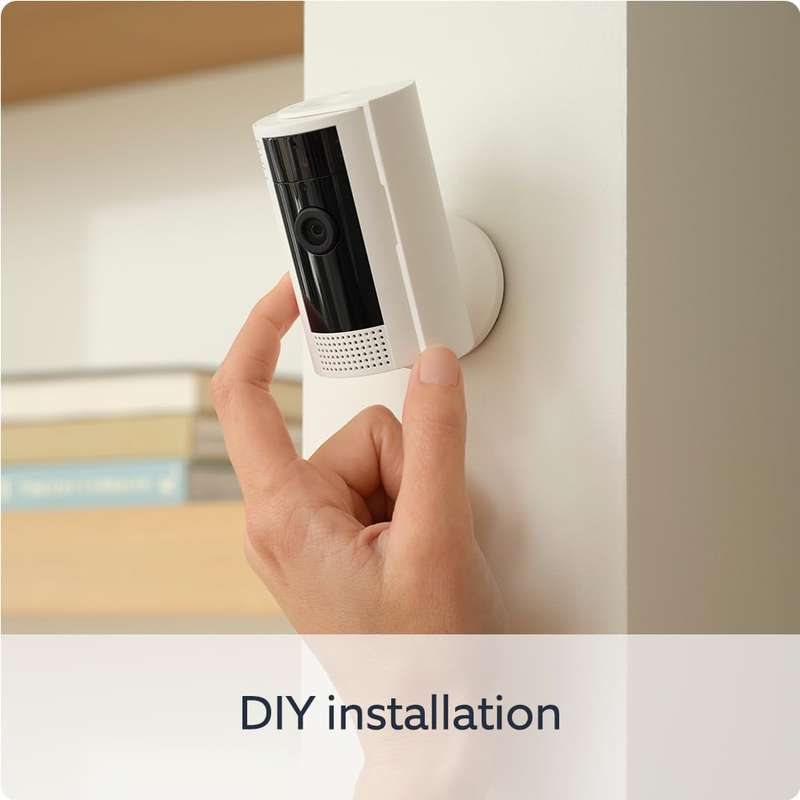 RING INDOOR CAMERA 2nd Gen - Wifi CCTV Camera - Watch Live / Listen + Talk / Record Videos + Alarm