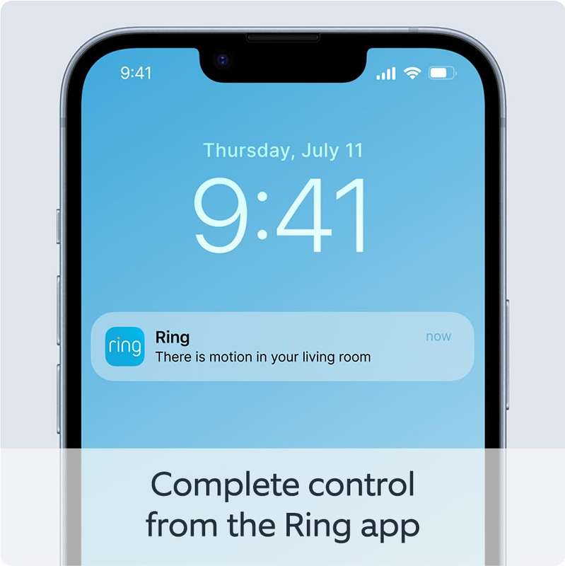 RING INDOOR CAMERA 2nd Gen - Wifi CCTV Camera - Watch Live / Listen + Talk / Record Videos + Alarm