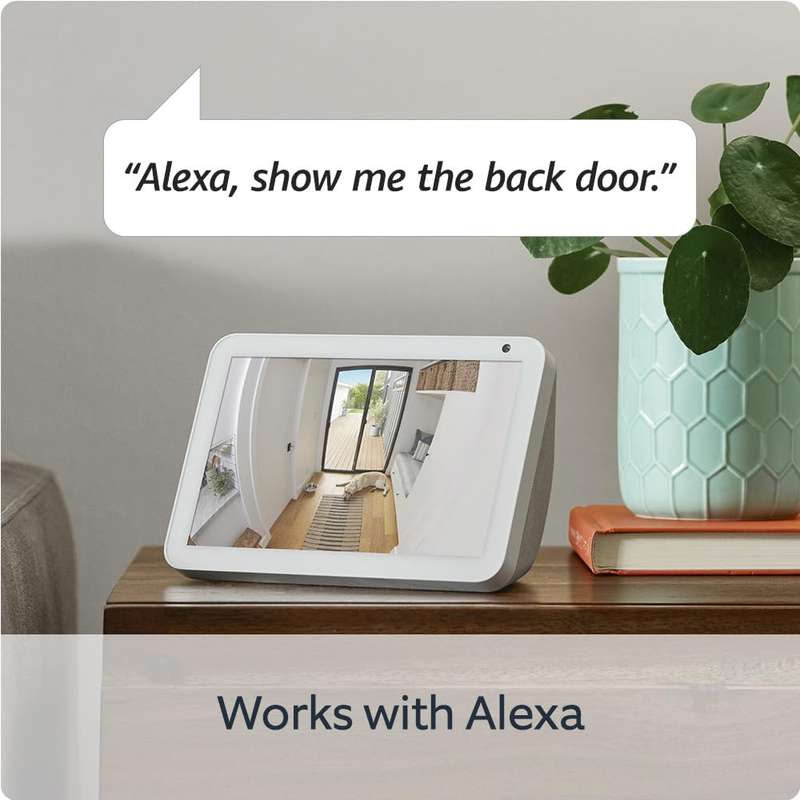 RING INDOOR CAMERA 2nd Gen - Wifi CCTV Camera - Watch Live / Listen + Talk / Record Videos + Alarm