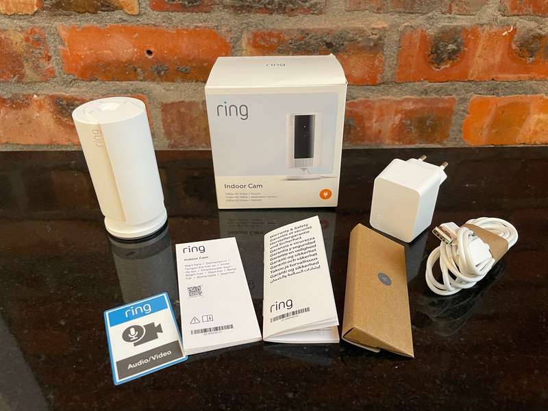RING INDOOR CAMERA 2nd Gen - Wifi CCTV Camera - Watch Live / Listen + Talk / Record Videos + Alarm