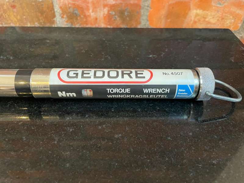 Gedore 4507 Torque Wrench - 30-150Nm - Vintage 1980's - Elektrotechnik - Collector's Item.