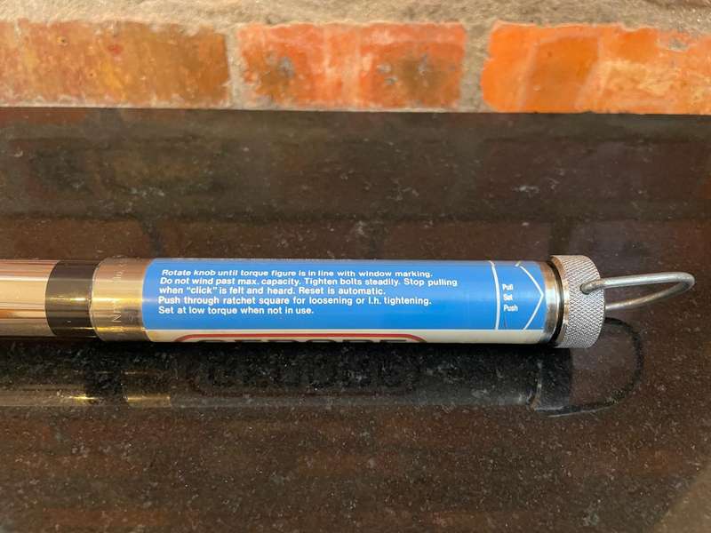 Gedore 4507 Torque Wrench - 30-150Nm - Vintage 1980's - Elektrotechnik - Collector's Item.