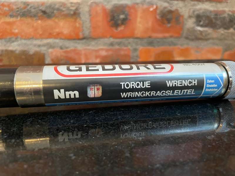 Gedore 4507 Torque Wrench - 30-150Nm - Vintage 1980's - Elektrotechnik - Collector's Item.