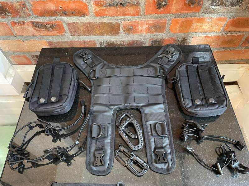 Motorcycle Oil Tank Vest - Motorcycle Tank Cover Saddle Pack Tank Bag, Motorcycle Oil Tank Cover
