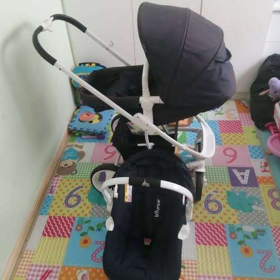 Bounce Skye 3 in 1 Travel System Stroller