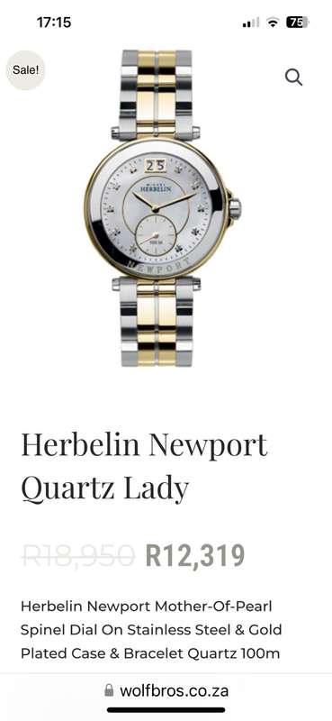 Michel Herbelin Ladies Watch
