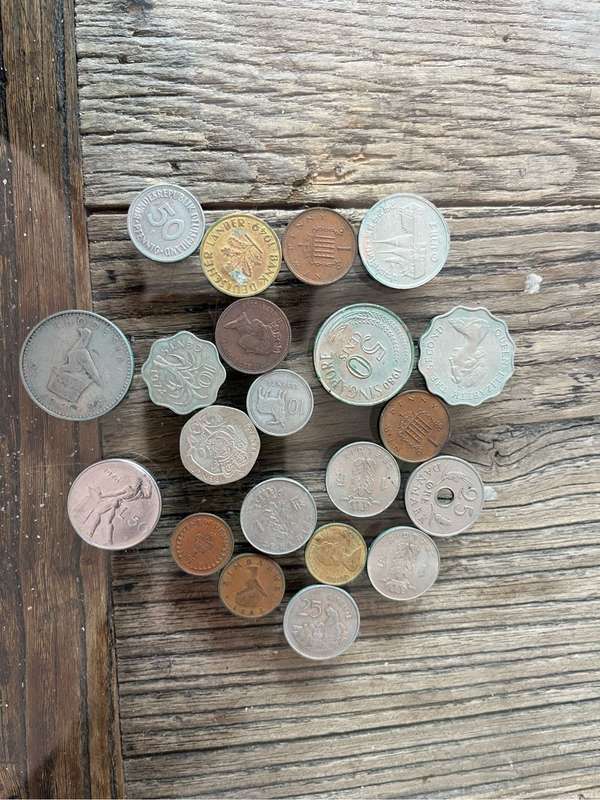 Assorted International Coins