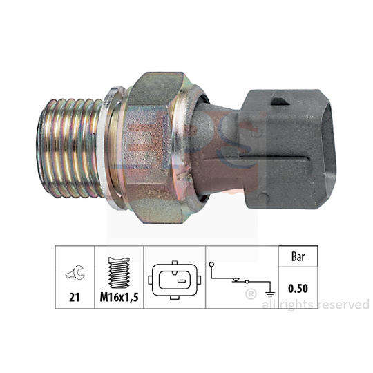 PEUGEOT CITROEN FIAT OIL PRESSURE SWITCH 113182