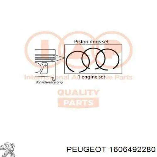 PEUGEOT,CITROEN,SUBARU,DAIATSU PISTON RINGS 1606492280