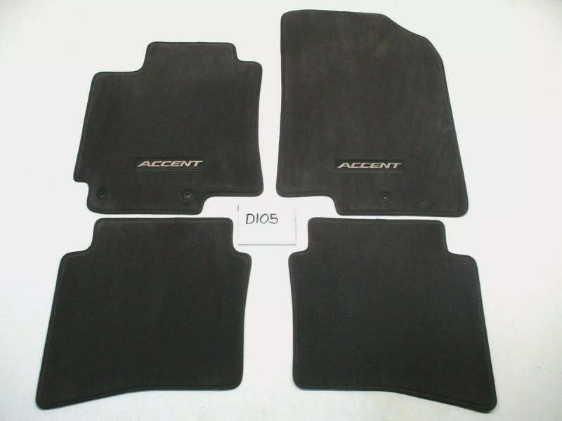 HYUNDAI ACCENT CARPETED FLOOR MAT SET 2012-2017