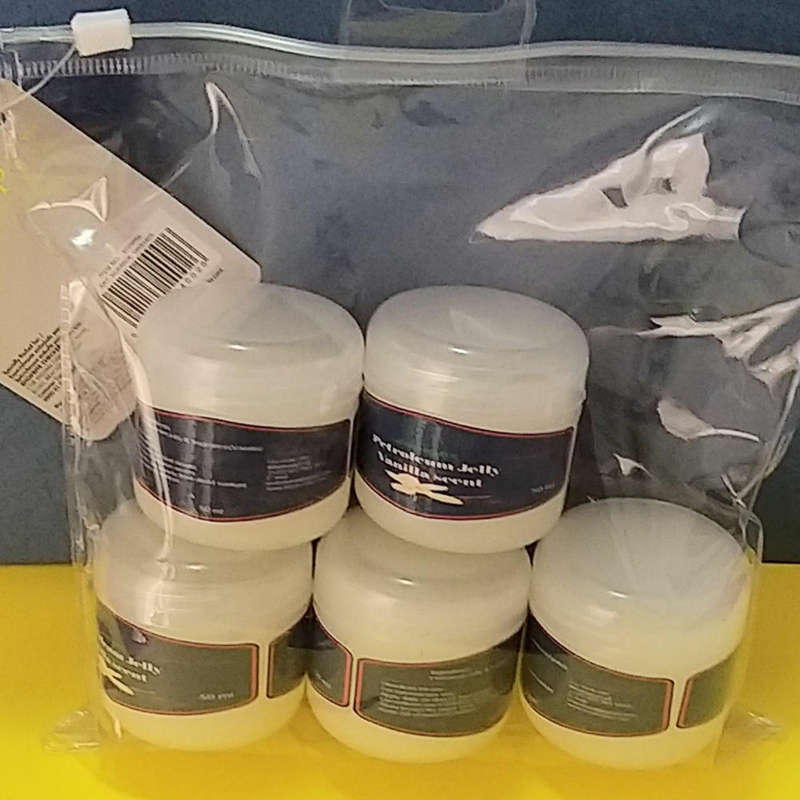 Petroleum jelly scented