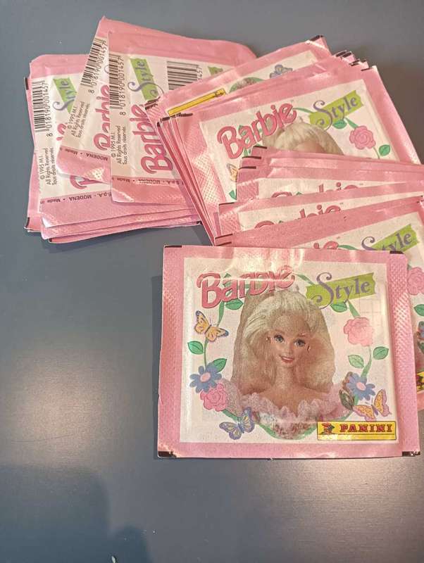 Barbie Style Panini Sticker Packets x30