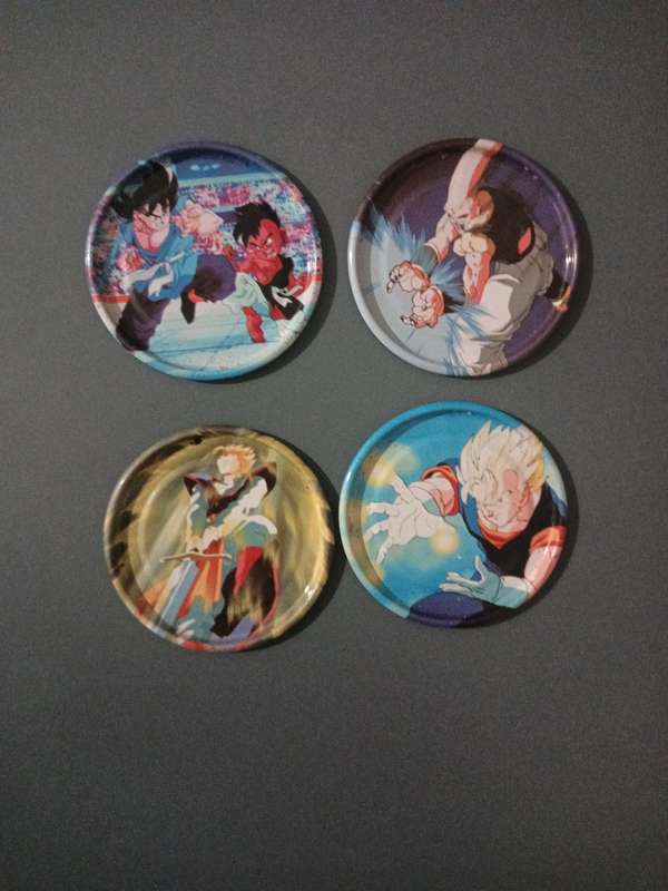 Dragon Ball Z Normal DBZ Tazos Lot 2