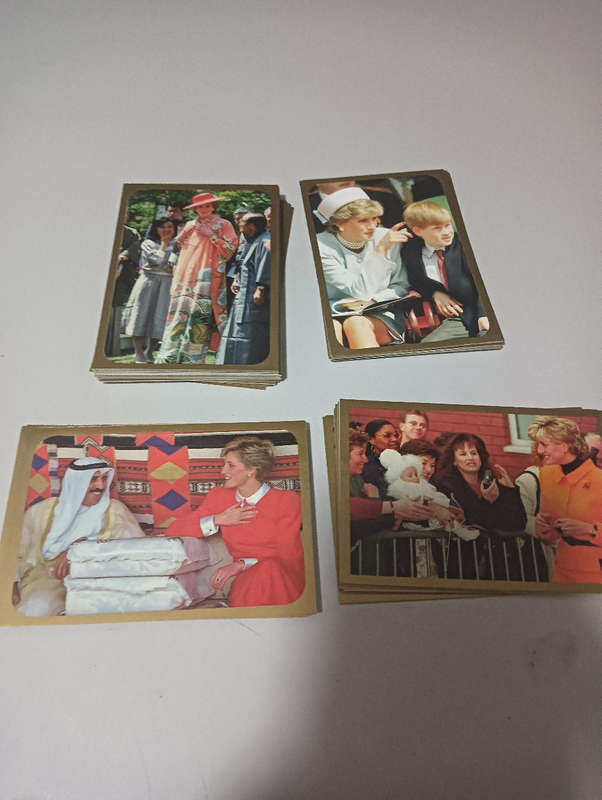 Princess Diana Merlin Loose Stickers Princess of Wales