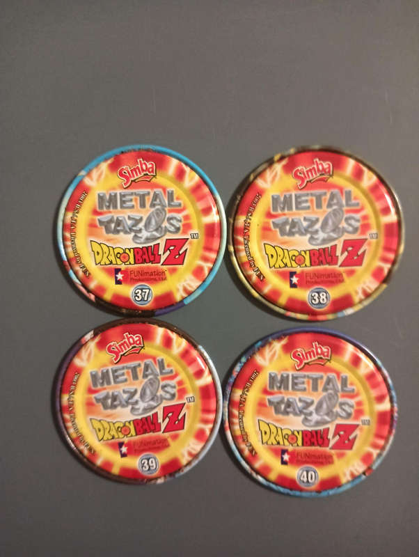 Dragon Ball Z Normal DBZ Tazos Lot 2