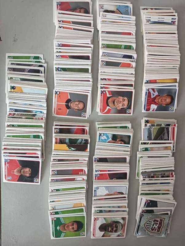 2010 FIFA World Cup Sticker Album + 1400 Stickers