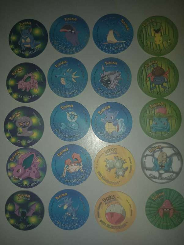Pokemon3 Tazos Lot1