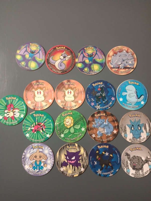 Pokémon Tazos 1 and The last ever