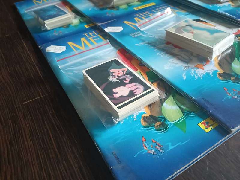 The Little Mermaid Panini Albums+ 75 stickers