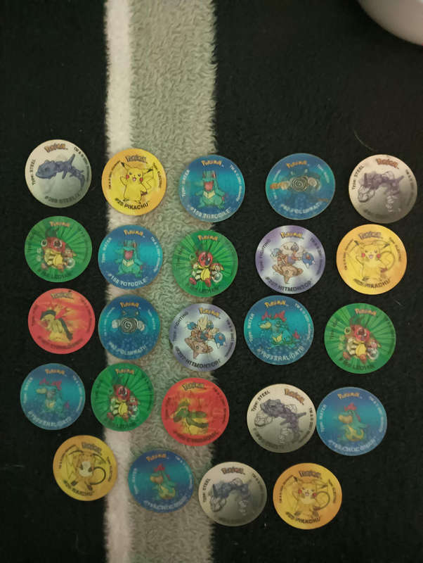 Pokemon Tazos 3D from the world of Jotho