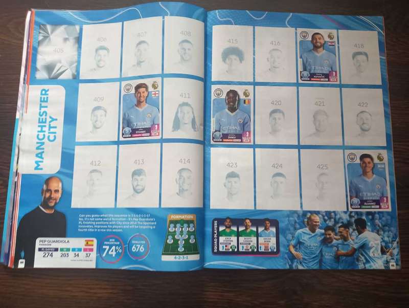 Panini English Premier League Soccer Qlbum