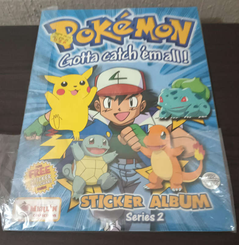 Pokemon Sticker Album Series 2+Stickers Merlin