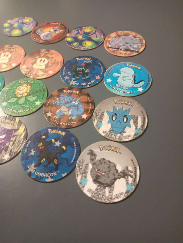 Pokémon Tazos 1 and The last ever