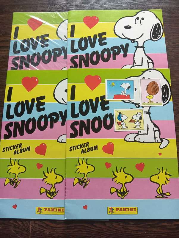 Panini I Love Snoopy Collectable Sticker Album