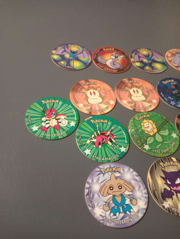 Pokémon Tazos 1 and The last ever
