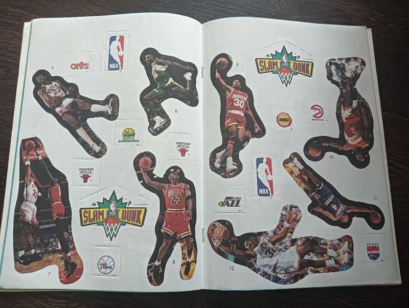 NBA Collectable Sticker Album