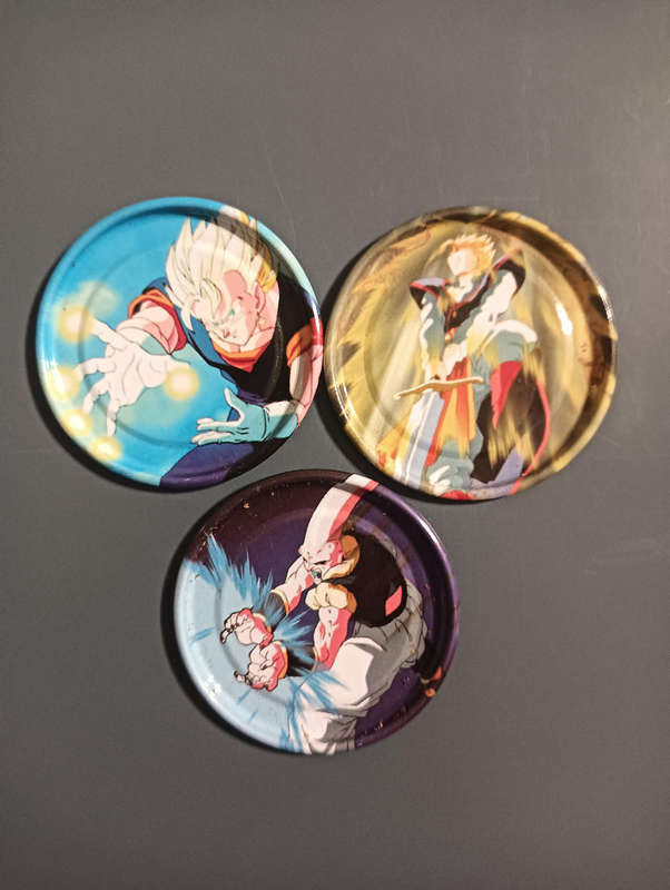 Dragon Ball Z Normal DBZ Tazos Lot 3