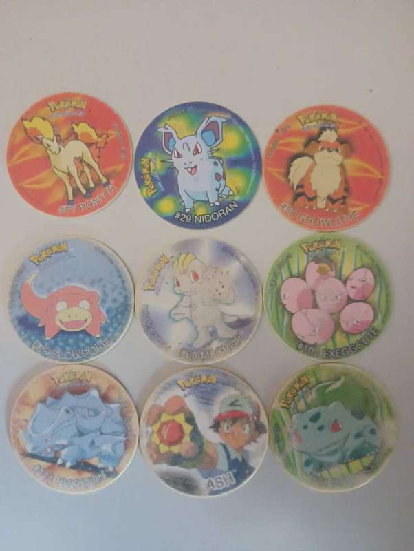 Pokemon1 Tazos (Lot4)