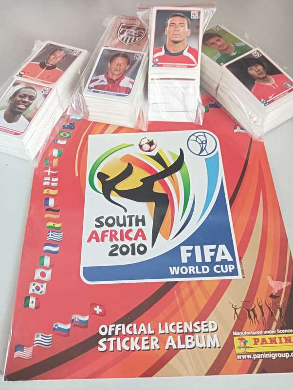 2010 FIFA World Cup Sticker Album + 1400 Stickers