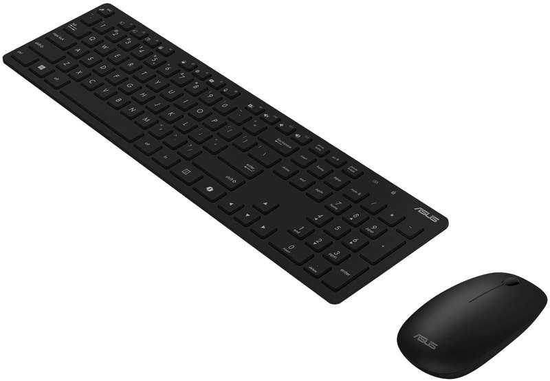 ASUS W5000 Wireless Keyboard and Mouse Set Black