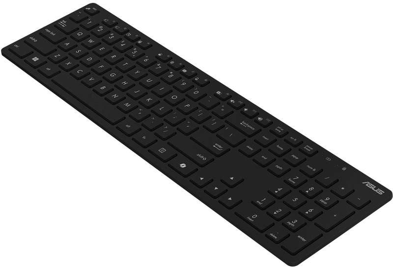 ASUS W5000 Wireless Keyboard and Mouse Set Black