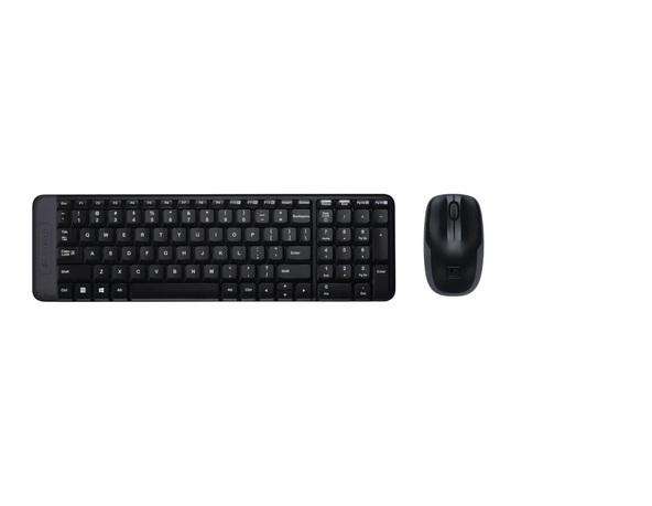 Logitech MK220 Compact Wireless Keyboard Mouse Desktop Set
