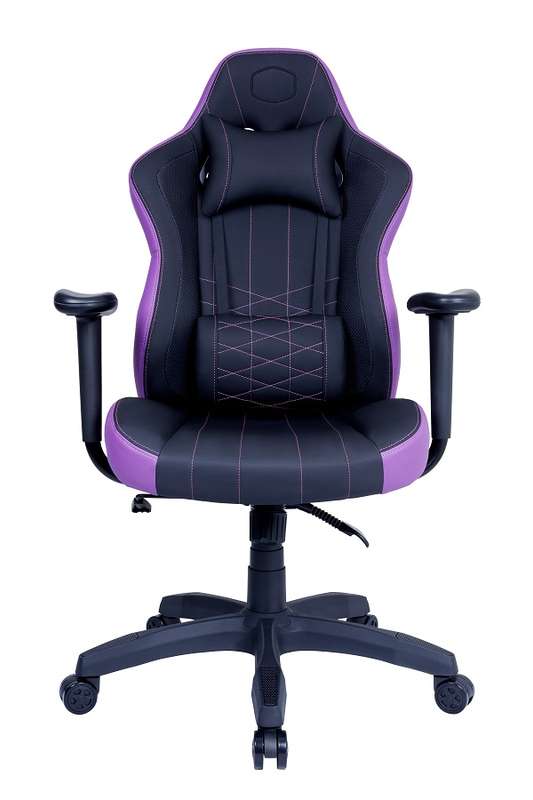 Cooler Master Caliber E1 Gaming Chair - Purple and Black
